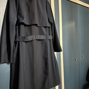 Elegant Black Trench Coat